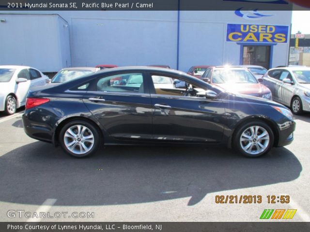 2011 Hyundai Sonata SE in Pacific Blue Pearl