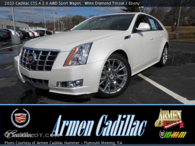 2013 Cadillac CTS 4 3.6 AWD Sport Wagon in White Diamond Tricoat