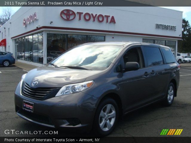 2011 Toyota Sienna LE in Predawn Gray Mica