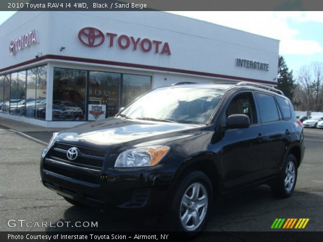2010 Toyota RAV4 I4 4WD in Black