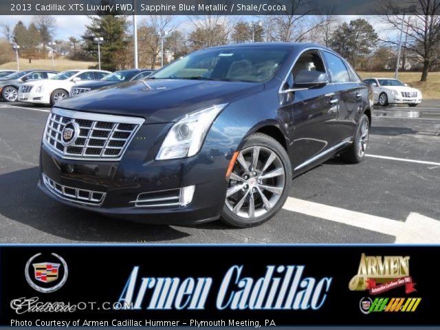 2013 Cadillac XTS Luxury FWD in Sapphire Blue Metallic