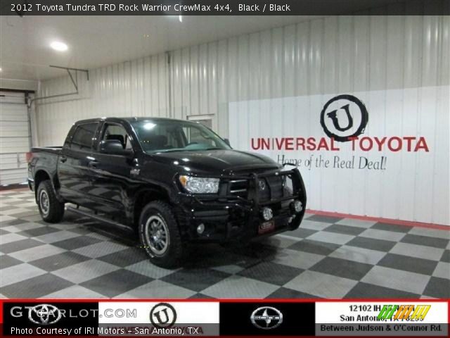 2012 Toyota Tundra TRD Rock Warrior CrewMax 4x4 in Black