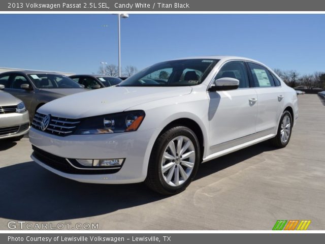 2013 Volkswagen Passat 2.5L SEL in Candy White