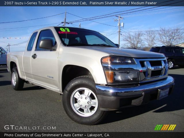 2007 Isuzu i-Series Truck i-290 S Extended Cab in Platinum Silver Metallic