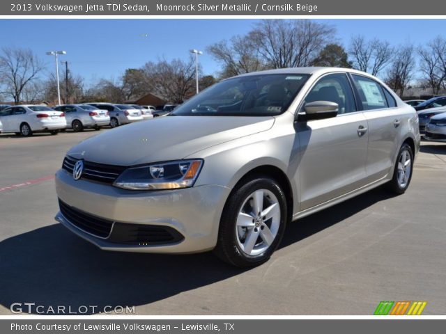 2013 Volkswagen Jetta TDI Sedan in Moonrock Silver Metallic