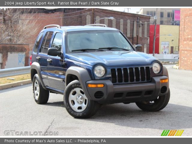 2004 Jeep Liberty Sport 4x4 in Patriot Blue Pearl