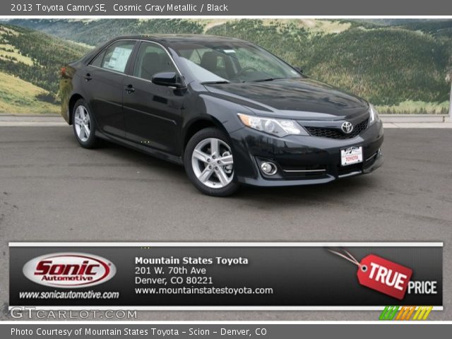2013 Toyota Camry SE in Cosmic Gray Metallic
