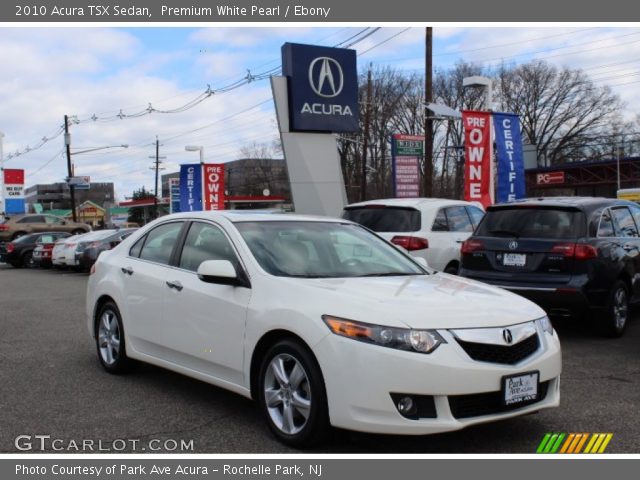 2010 Acura TSX Sedan in Premium White Pearl