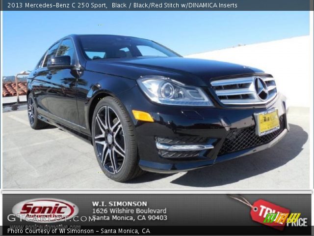 2013 Mercedes-Benz C 250 Sport in Black