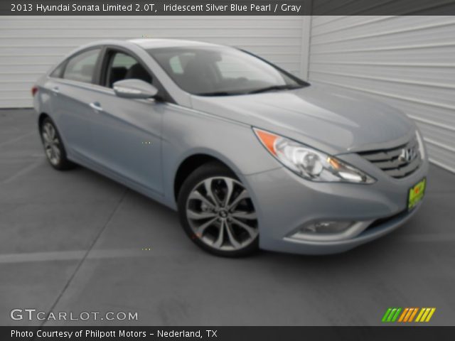 2013 Hyundai Sonata Limited 2.0T in Iridescent Silver Blue Pearl