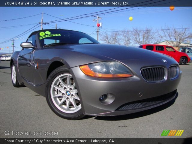 2004 BMW Z4 2.5i Roadster in Sterling Gray Metallic