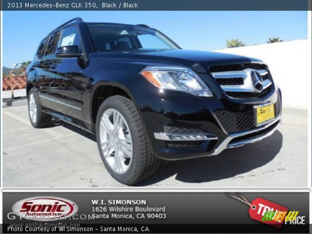 2013 Mercedes-Benz GLK 350 in Black