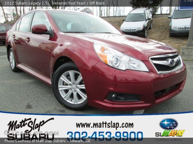 2012 Subaru Legacy 2.5i in Venetian Red Pearl