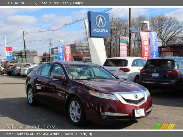 2010 Acura TL 3.5 in Basque Red Pearl