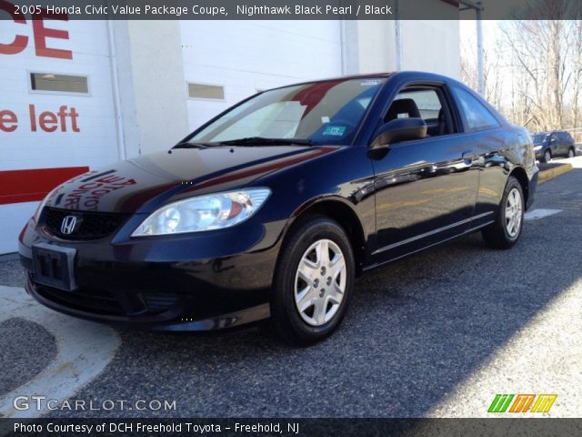2005 Honda Civic Value Package Coupe in Nighthawk Black Pearl