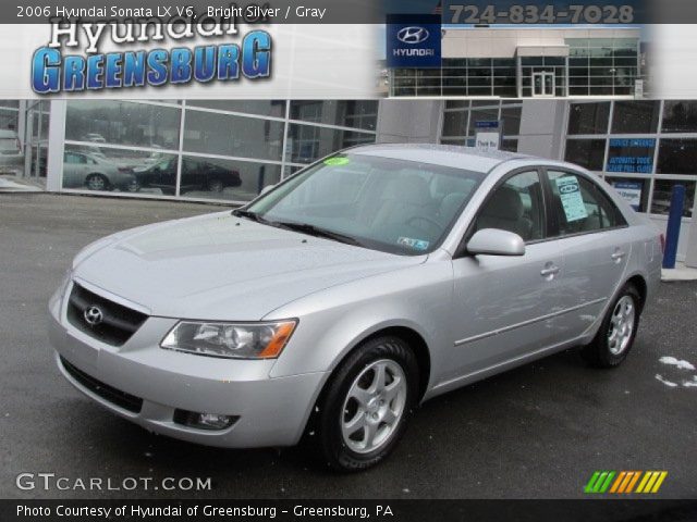 2006 Hyundai Sonata LX V6 in Bright Silver