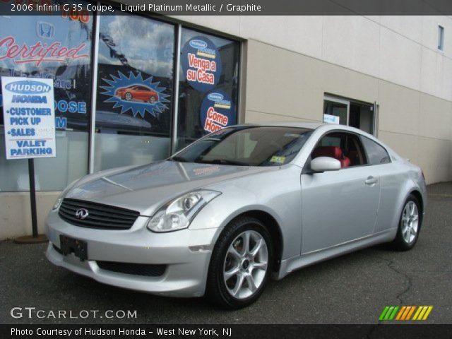 2006 Infiniti G 35 Coupe in Liquid Platinum Metallic