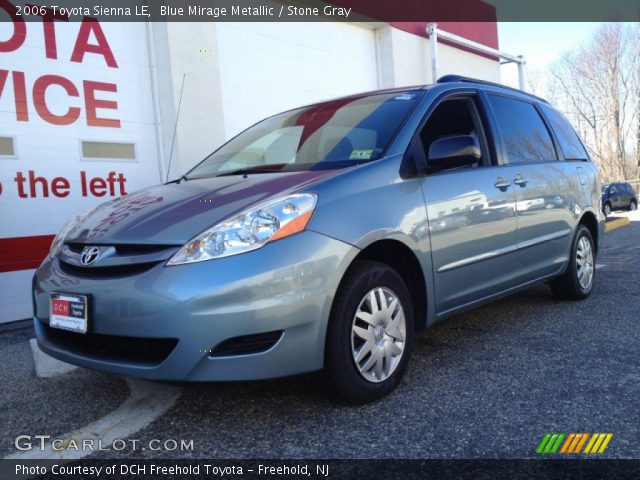 2006 Toyota Sienna LE in Blue Mirage Metallic
