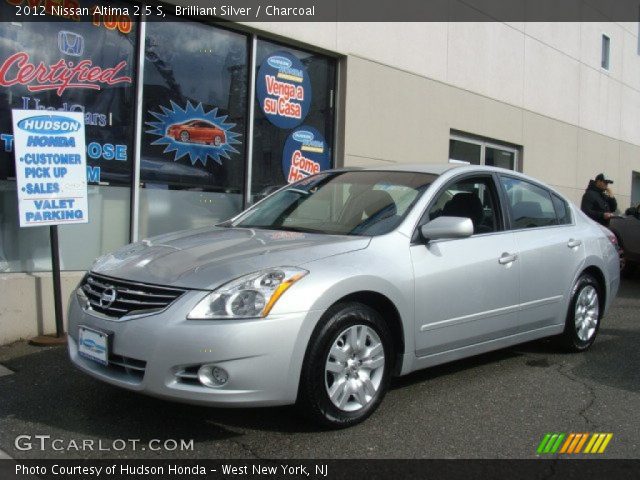2012 Nissan Altima 2.5 S in Brilliant Silver