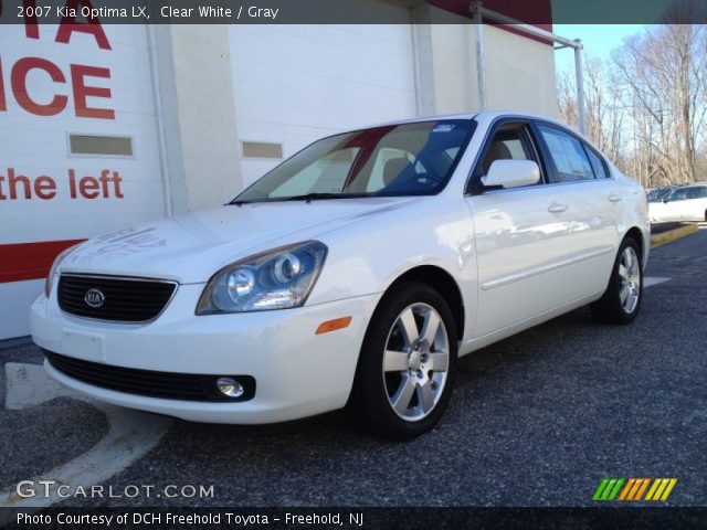 2007 Kia Optima LX in Clear White