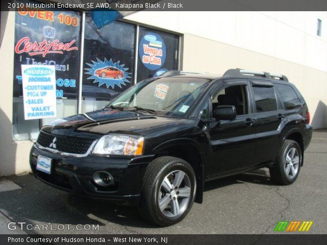 2010 Mitsubishi Endeavor SE AWD in Kalapana Black