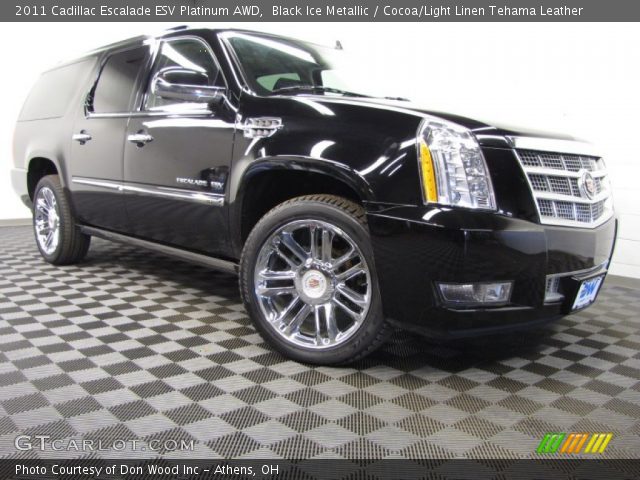 2011 Cadillac Escalade ESV Platinum AWD in Black Ice Metallic