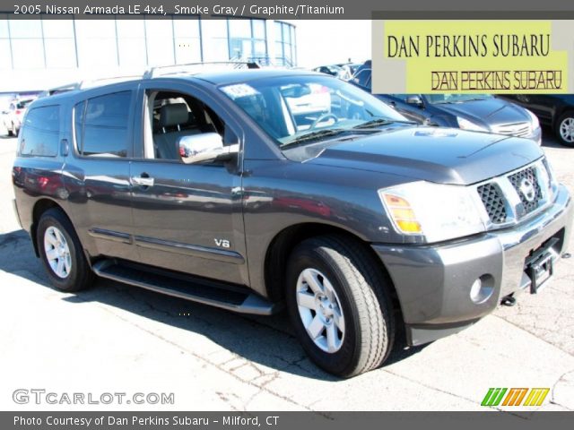 2005 Nissan Armada LE 4x4 in Smoke Gray