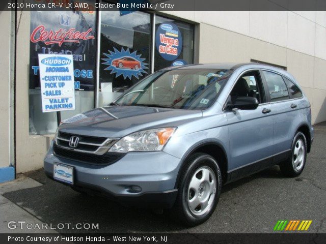 2010 Honda CR-V LX AWD in Glacier Blue Metallic