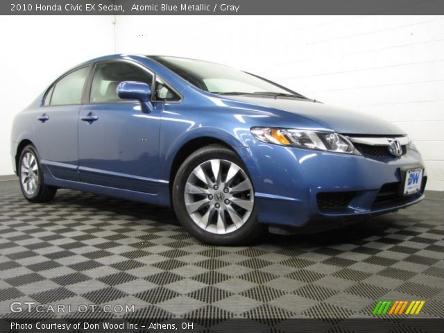2010 Honda Civic EX Sedan in Atomic Blue Metallic