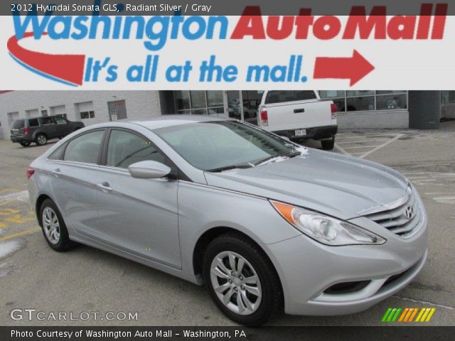 2012 Hyundai Sonata GLS in Radiant Silver