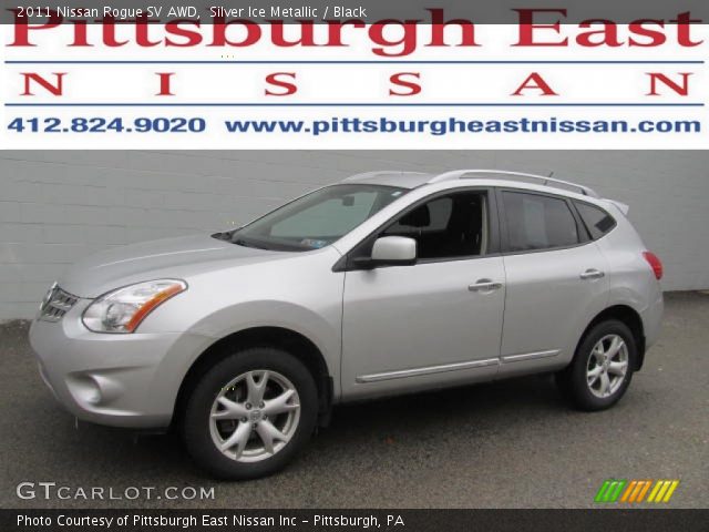 2011 Nissan Rogue SV AWD in Silver Ice Metallic
