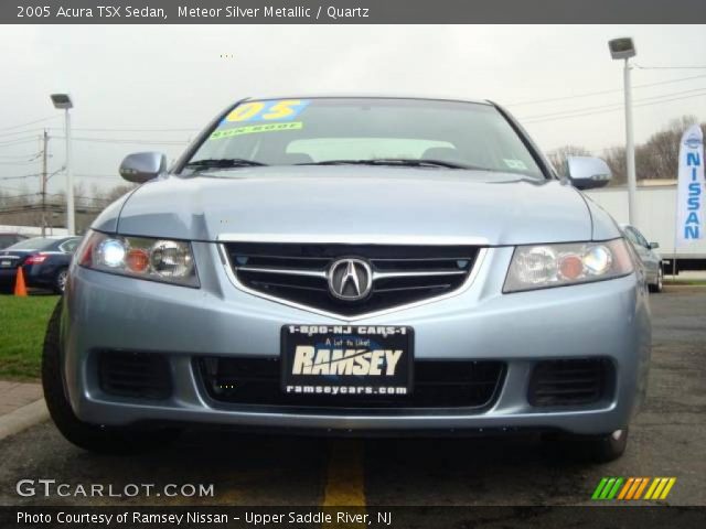2005 Acura TSX Sedan in Meteor Silver Metallic