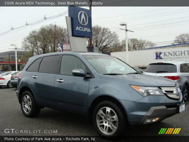 2008 Acura MDX Technology in Steel Blue Metallic