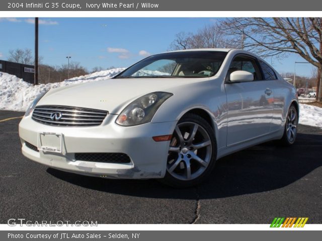 2004 Infiniti G 35 Coupe in Ivory White Pearl