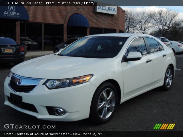 2011 Acura TSX Sedan in Premium White Pearl