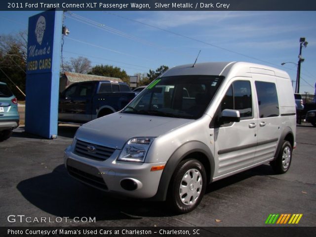 2011 Ford Transit Connect XLT Passenger Wagon in Silver Metallic