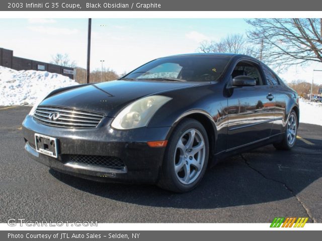 2003 Infiniti G 35 Coupe in Black Obsidian