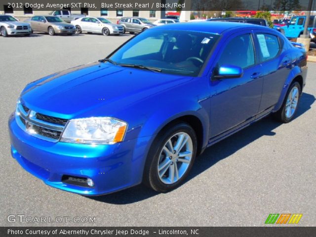 2012 Dodge Avenger SXT Plus in Blue Streak Pearl