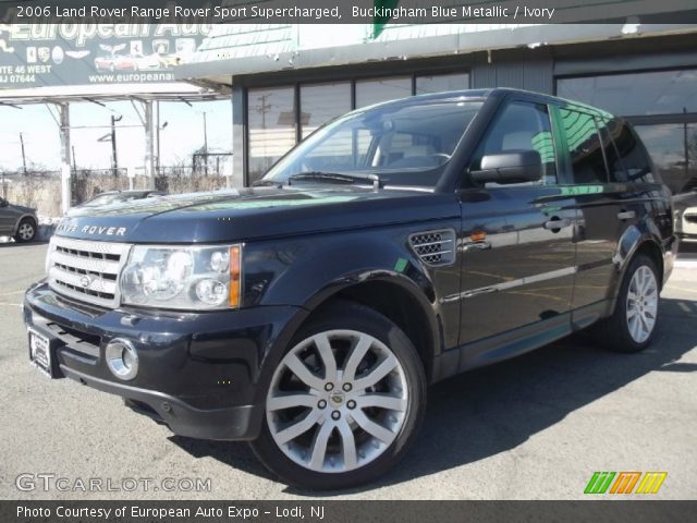 2006 Land Rover Range Rover Sport Supercharged in Buckingham Blue Metallic