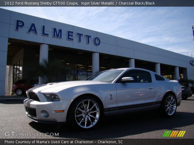 2012 Ford Mustang Shelby GT500 Coupe in Ingot Silver Metallic