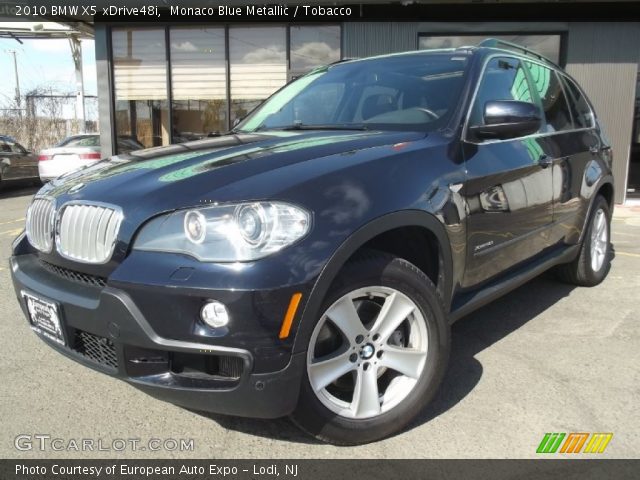 2010 BMW X5 xDrive48i in Monaco Blue Metallic