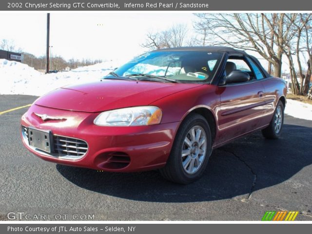 2002 Chrysler Sebring GTC Convertible in Inferno Red Pearl