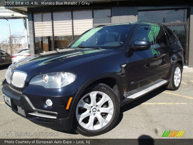 2008 BMW X5 4.8i in Monaco Blue Metallic