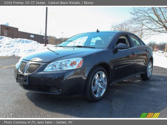 2009 Pontiac G6 GT Sedan in Carbon Black Metallic