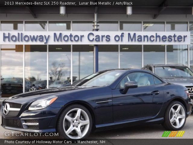 2013 Mercedes-Benz SLK 250 Roadster in Lunar Blue Metallic