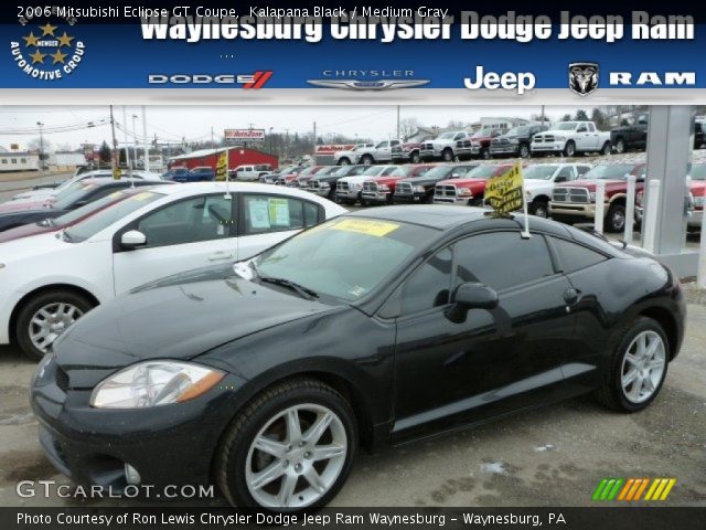 2006 Mitsubishi Eclipse GT Coupe in Kalapana Black