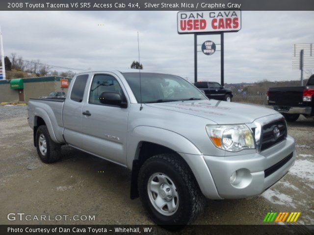 2008 Toyota Tacoma V6 SR5 Access Cab 4x4 in Silver Streak Mica