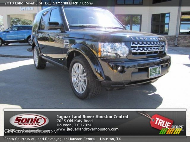 2010 Land Rover LR4 HSE in Santorini Black