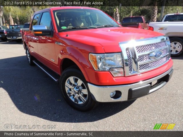 2012 Ford F150 Lariat SuperCrew in Race Red