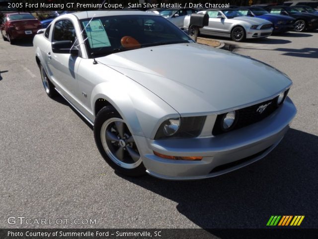2005 Ford Mustang GT Premium Coupe in Satin Silver Metallic